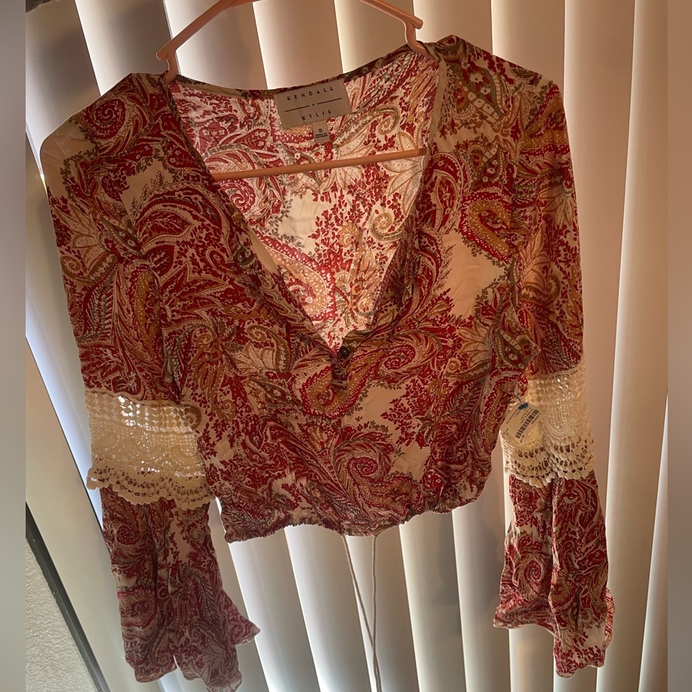 Brand new Kendall and Kylie Boho top